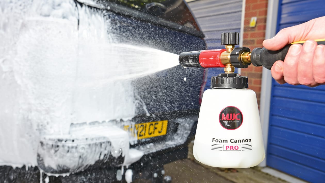 Foam cannon on sale car wash